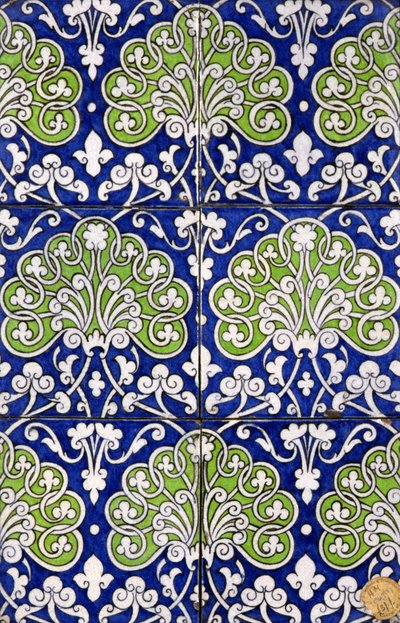 Tiles, c.1872 by William de Morgan